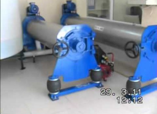 Boru Tipi Makina ile Sıkma İşlemi - Sancaktepe - Kanlıca Halı Yıkama