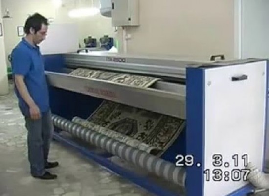 İlk toz alma işlemi - Kartal - Kanlıca Halı Yıkama